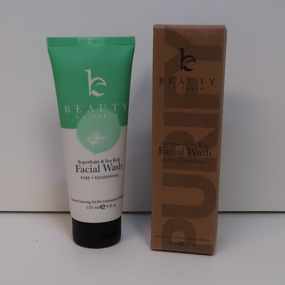 NWOT BEAUTY BY EARTH Facial Wash, Natural and Organic Ingredients - Picture 1 of 2